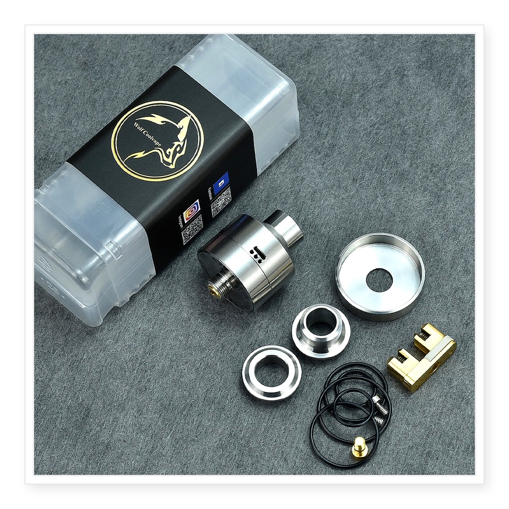 Vape Coil Replacement - Атомайзер Nisshoku RDA MTL 22 мм
