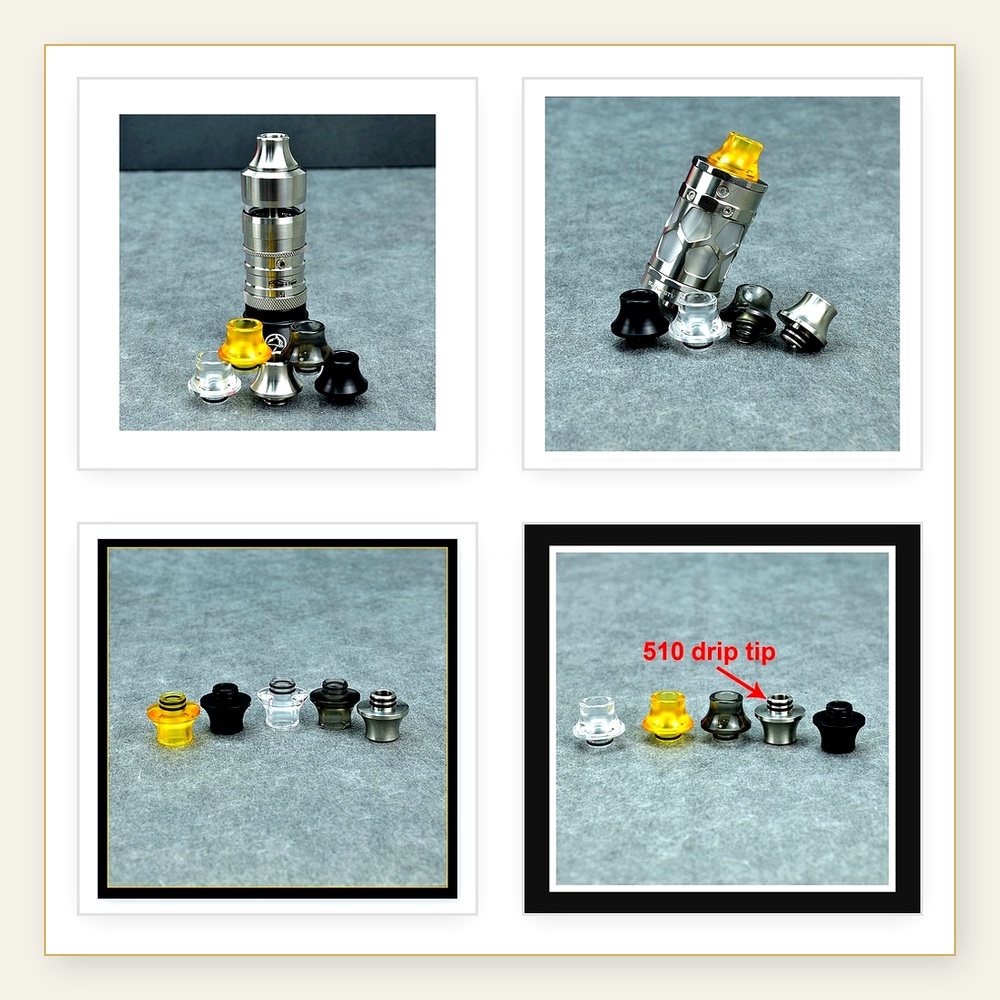 Drip Tip Resin - Смоляной дрип-тип для Taifun GT5, G4,