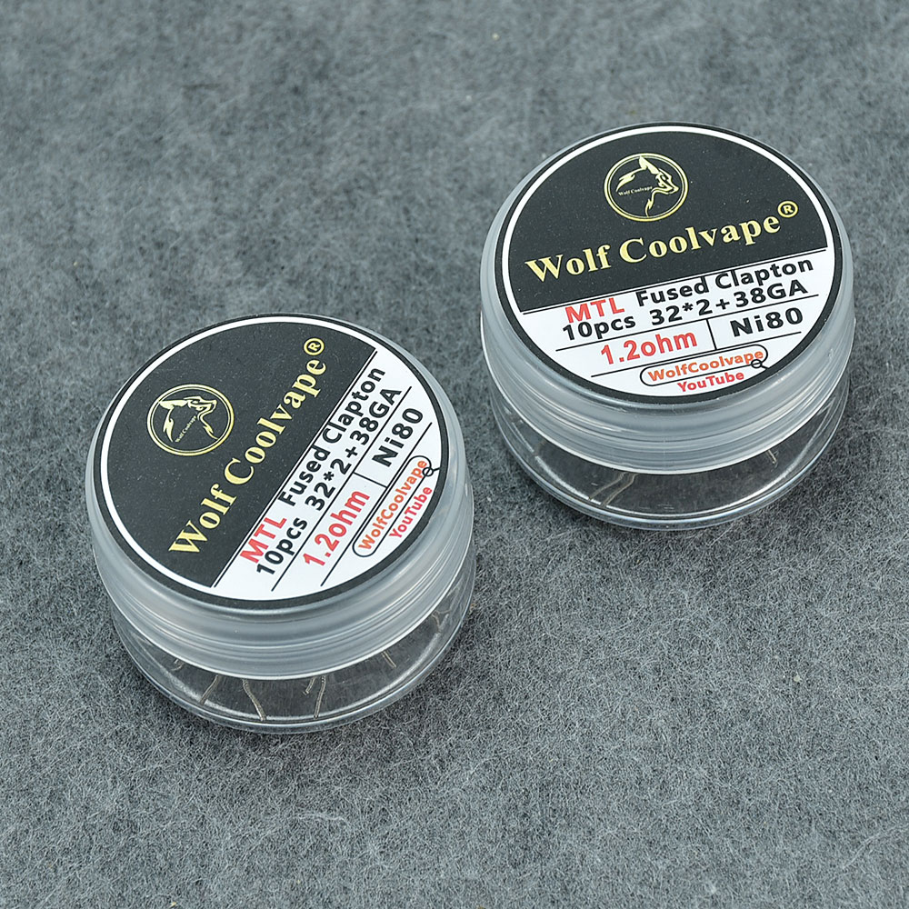 Vape Coil Replacement - Предварительно встроенный нагревательный провод wolfcoolvape, катушка