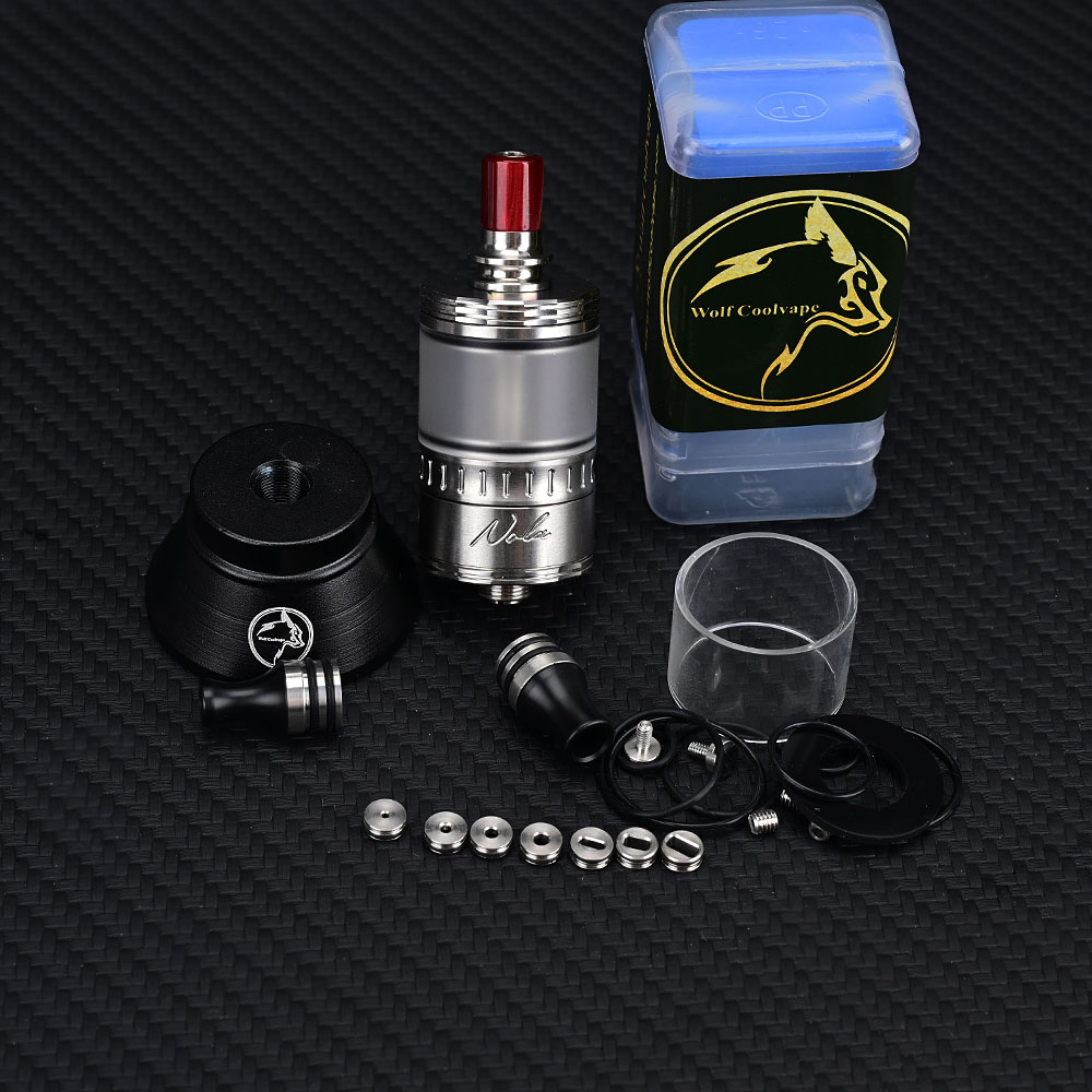 Wolfcoolvape NOLA RTA Перезапр – обзор и цена Vaping Air