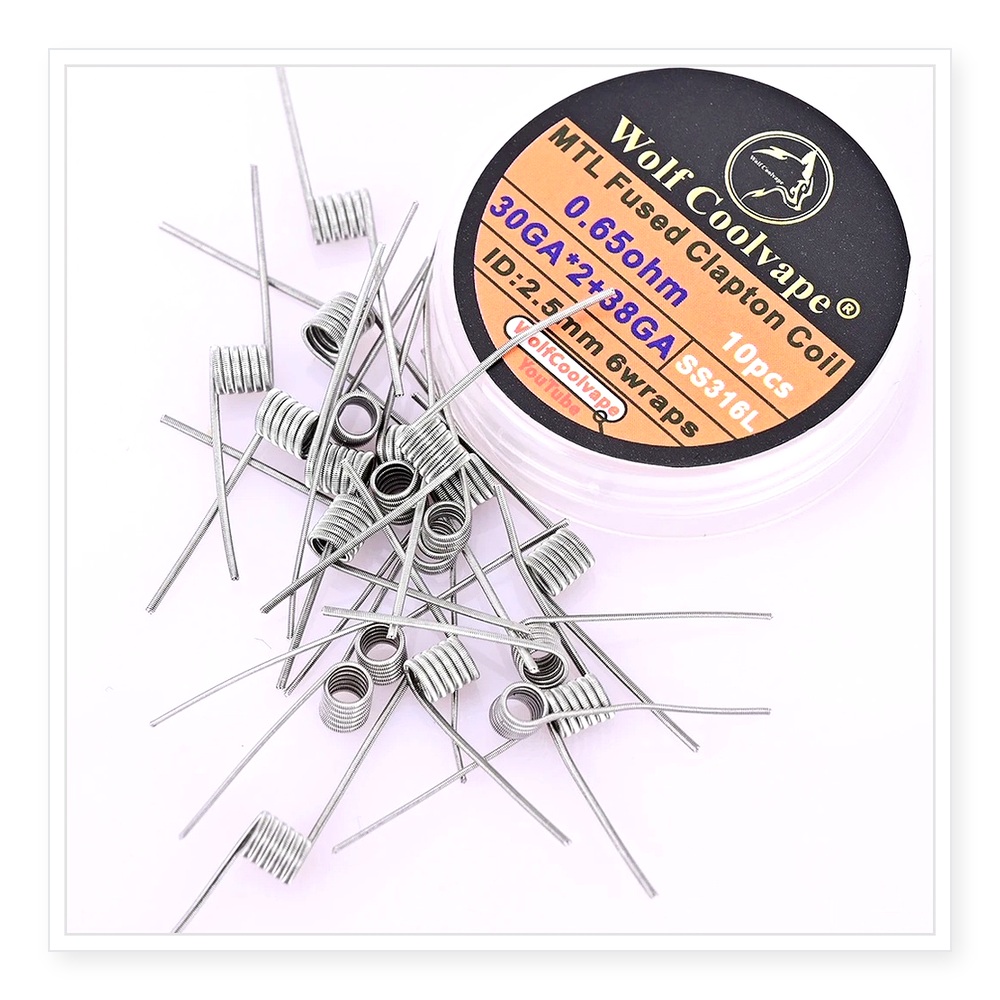 10 шт. испарительных катушек W – обзор и цена Vape Coil Replacement