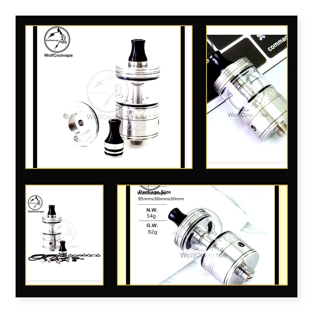 Wolfcoolvape NOLA RTA 22 мм пе – обзор и цена Vaping Air
