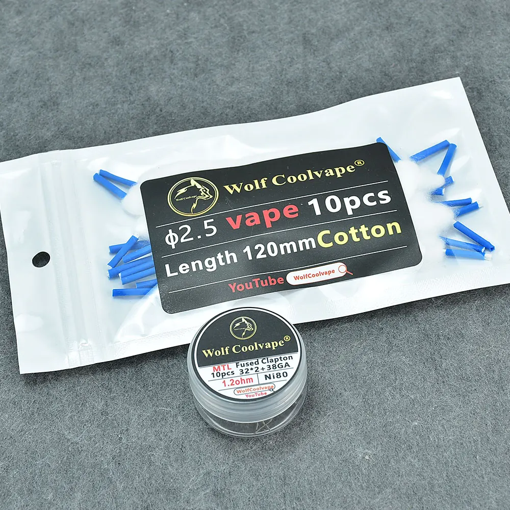 Wolfcoolvape NI80 Предваритель – обзор и цена Vape Coil Replacement
